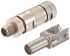 HARTING Circular Connector, 4 Contacts, Cable Mount, M12 Connector, Plug, Male, IP65, IP67, preLink Series