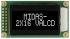 Midas MC20805 Monochrom LCD, Alphanumerisch Zweizeilig, 8 Zeichen, Hintergrund Schwarz Lichtdurchlässig