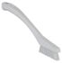 Vikan Extra Hard Bristle White Scrubbing Brush, 15mm bristle length, PET bristle material