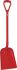 Vikan Rechteckige Schaufel, 330 x 270 mm, Griff aus Polypropylen, Grifflänge: 1040mm Rot