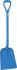 Vikan Rechteckige Schaufel, 330 x 270 mm, Griff aus Polypropylen, Grifflänge: 1040mm Blau