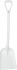 Vikan Rechteckige Schaufel, 330 x 270 mm, Griff aus Polypropylen, Grifflänge: 1040mm Weiß