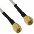 Cinch 415 Series Male SMA to Male SMA Coaxial Cable, 457.2mm, RG316DS Coaxial, Terminated