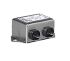 Schurter RFI-szűrő 4A, 250 V AC, 50Hz, Csavaros rögzítés, lezárás: Gyors kapcsolódás 0,5 mA, FMBB NEO sorozat Single