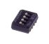 Nidec Components 4 Way Surface Mount DIP Switch SPST