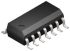 MCP3204-BI/SL ADC, 4x, 12 bites-, 100ksps, 14-tüskés SOIC
