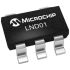 Microchip N沟道耗尽型MOS管, Vds=9 V, 330 mA, SOT-23封装, 表面贴装, 5引脚
