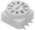 Interruptor giratorio, IP67, Montaje superficial, Actuador Codificado giratorio, 150 mA, 10 vías, -60 → +125°C