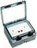 Timeguard Steckdose mit Schalter Typ G – Britisch Aufputz 2-fach Außen Thermoplast Grau, 1-polig / 13A