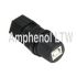 Amphenol Industrial USB-stik, Lige IP68, Panelmontering, 1.0A, UB