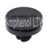 Amphenol Industrial エンクロージャーアクセサリ ベント プラスチック 黒, 16mm x IP68 Vent M12