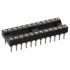 RS PRO 2.54mm Pitch Vertical 22 Way, Through Hole Turned Pin IC Dip Socket, 3A