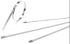 Fascette fermacavi Thomas & Betts in Acciaio inossidabile 316, 520mm x 4,6 mm, col. metallico