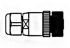 Molex Micro-Change M12 Rundsteckverbinder Buchse 8-polig / 2.0A Kabelmontage, Schraubanschluss IP 67