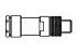 Molex serie Nano-Change M8 Cirkulær konnektor, Lige 4-Polet Stik, Kabelmontering med Han Kontakter, IP67