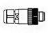Molex M12圆形连接器插头, 8芯, 电缆安装, 螺钉拧紧, IP67, 120071-0030
