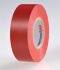 Elektrikářská páska, Červená 19mm x , délka: 20m tloušťka 0.15mm HellermannTyton