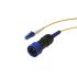 Cable de fibra óptica Bulgin OS1 serie 4000, con A: LC, con B: LC, long. 10m, funda de , funda libre de halógenos y