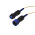 Cable de fibra óptica Bulgin OS1 serie 4000, con A: LC, con B: LC, long. 25m, funda de , funda libre de halógenos y
