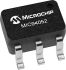 Microchip MIC94052 MIC94052YC6-TR P-Kanal, SMD MOSFET 6 V / 2 A 270 mW, 6-Pin SC-70-6L