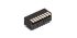 CTS DIP-Schalter Standard 1-stellig, 2-poliger Ein/Ausschalter 100 (nicht schaltend) mA, 50 (schaltend) mA, bis +85°C