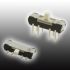 Nidec Components Through Hole Slide Switch DPDT 200 (Non-Switching) mA, 200 (Switching) mA Slide