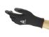 Ansell ActivArmr Black Acrylic Work Gloves, Size 8, Medium, PVC Coating
