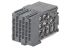 Molex motherboard-konnektor, 2.35mm Afstand, 36-Polet, 6 Rækker, Retvinklet, Hun, Hulmontering Terminal, 750mA 171510