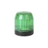Zöld LED Irányjelző, Fekete burkolat, alsó rész Ø: 70mm, 24 V AC/DC