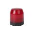 Vörös LED Irányjelző, Fekete burkolat, alsó rész Ø: 70mm, 24 V AC/DC