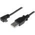 StarTech.com USB线, USB A公插转Micro USB B公插, 0.5m长, USB 2.0, 黑色