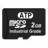 ATP 工业级TF卡, Industrial Grade系列, 2 GB, Micro SD卡, Class 10, UHS-1 U1