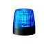 Patlite NE-A Series Blue Steady Beacon, 24 V dc, Surface Mount, LED Bulb, IP65