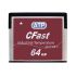 Tarjeta de Memoria Flash ATP CFast, 64 GB Sí A600Si MLC -40 → +85°C