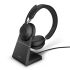 Evolve2 65 On-Ear-Headset Bluetooth Schwarz Wireless