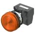 Omron M22N LED Anzeigelampe Orange 24V, Montage-Ø 22mm
