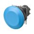 Omron A22N Series Blue Momentary Push Button Head, 22mm Cutout