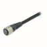 Omron Straight Female 4 way M12 to Unterminated Sensor Actuator Cable, 10m