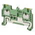 Omron DIN Rail Terminal Block, 17.5A, 17 AWG Wire, Push In Termination