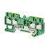 Omron DIN Rail Terminal Block, 17.5A, 24 AWG Wire, Push In Termination