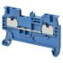 Omron DIN Rail Terminal Block, 17.5A, 17 AWG Wire, Push In Termination