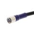 Omron 3 way M8 to Unterminated Sensor Actuator Cable, 2m