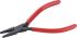 SAM Flat Nose Pliers, 120 mm Overall, Flat Tip, 23mm Jaw, ESD