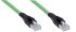 Sick Male RJ45 to Male RJ45 Ethernet Cable, Green PUR Sheath, 10m