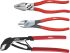 Wiha 3-Piece Combination Pliers, 180 mm, 200 mm, 250 mm Overall, 2.3mm Jaw