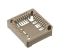 RS PRO PLCC插座 IC插座, 32触点, 1.27mm节距, 母座, SMT安装