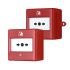 Eaton Series Red Fire Alarm Call Point, Break Glass Operated, Outdoor, Resettable, Mains-Powered