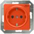 Siemens IP20 Orange Socket Socket, Rated At 16A, 250 V