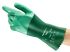 Ansell AlphaTec Green Neoprene Chemical Resistant, Waterproof Work Gloves, Size 10, XL, Neoprene Coating