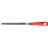 Facom 200mm, Second Cut, Triangular Engineers File With Soft-Grip Handle